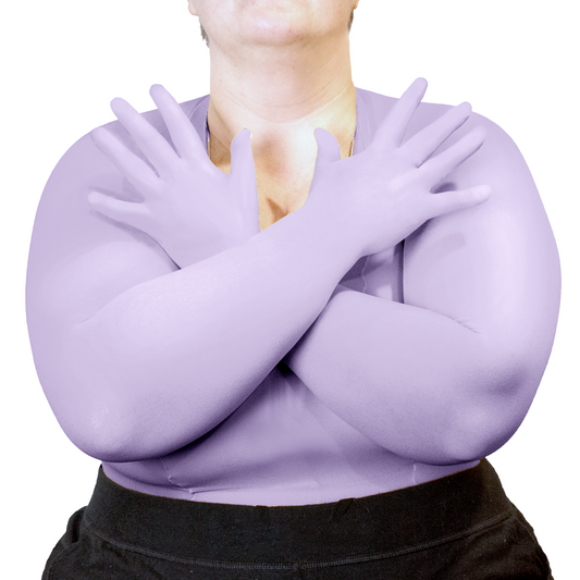 Pastel Purple Arm Socks (Plus Size)