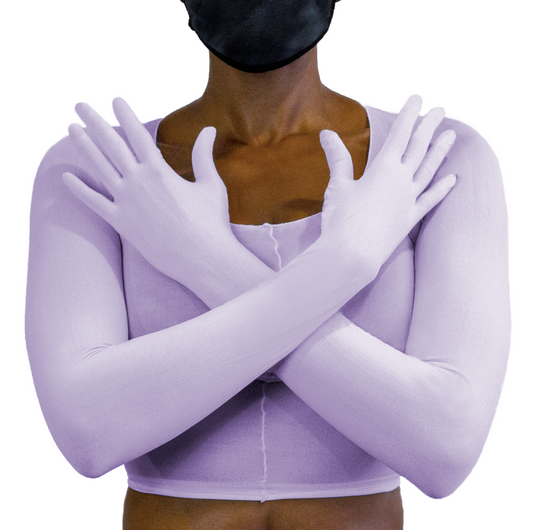 Pastel Purple Arm Socks (Straight Size)