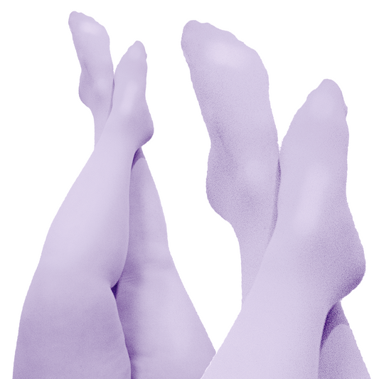 Pastel Purple Tights (Plus Size)