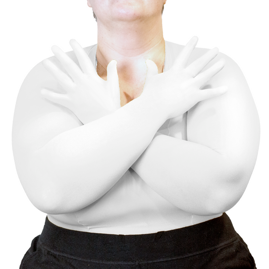 White Arm Socks (Plus Size)